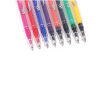قلم اصطکاکی رنگی اداری با قابلیت پاک کردن ژل جوهر