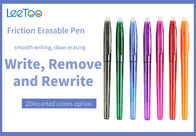 0.5 0.7 میلی متر نکته 20 انواع قلم های پاک کن اصطکاکی رنگی برای مدرسه