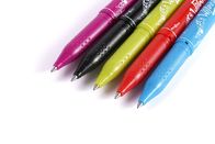 قلم های ژل بادوام قلم های جوهر رنگی اصطکاکی با درجه حرارت بالا برای بچه ها دفترچه های یادداشت