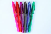 قلم های ژل پاک کننده غیر سمی رنگ متنوع با بسته شدن درپوش