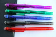 قلم های ژل پاک کننده غیر سمی رنگ متنوع با بسته شدن درپوش