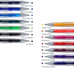 قلم ژل اصطکاکی جوهر حساس ترمو رنگی رنگی Fine Point