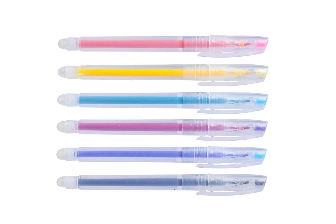 قلم نشانگر اصطکاک قابل پاک شدن حساس به حرارت پایه آب